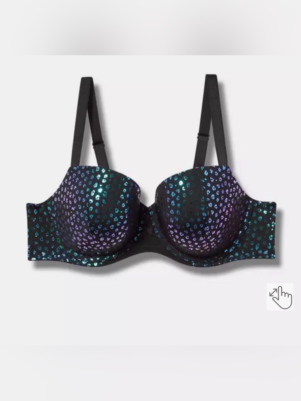 TORRID Demi Lift Ballet Back Bra sz 44B✨
